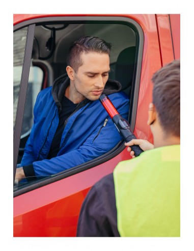 Alkomat bezustnikowy Alcovisor V9 z funkcją pomiaru temperatury