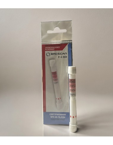 Alkomat jednorazowy BACscan F-1 GO