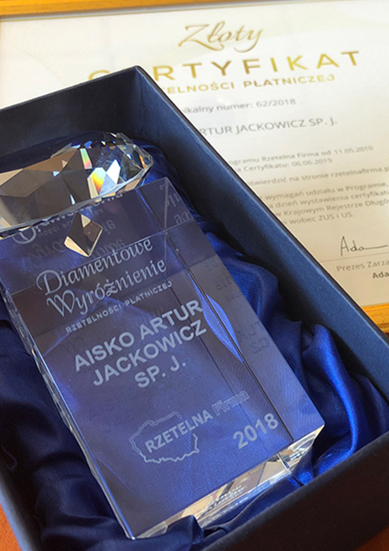 Diamentowe Wyr&oacute;żnienie 2018